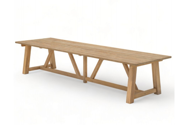 Hercules Teak Plankebord 100x400