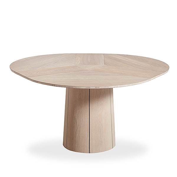 Skovby Sm33 Rundt Spisebord Massiv Hvidolie